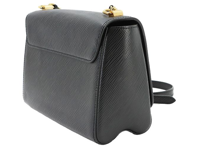Borsa a tracolla con catena Louis Vuitton Epi Twist MM - vista 5
