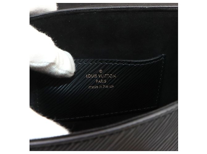 Borsa a tracolla con catena Louis Vuitton Epi Twist MM - vista 9