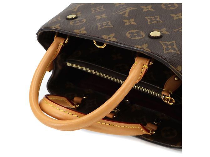Louis Vuitton Montaigne BB Monogram Handbag - view 5