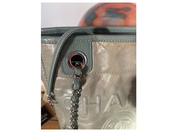 Borsa Chanel Deauville North South Tote - vista 2