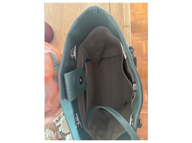 Borsa Chanel Deauville North South Tote - vista 5