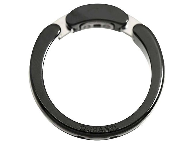 Chanel Ultra Ring aus 18K Weißgold und schwarzer Keramik - Ansicht 4