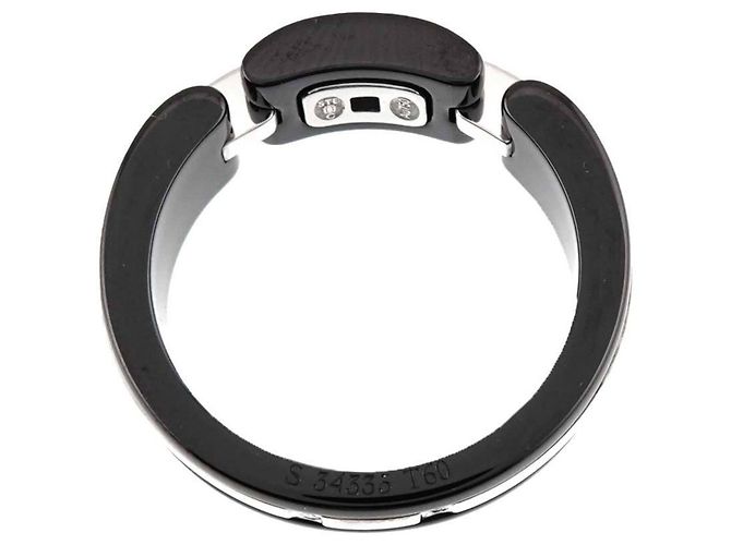 Chanel Ultra Ring aus 18K Weißgold und schwarzer Keramik - Ansicht 5