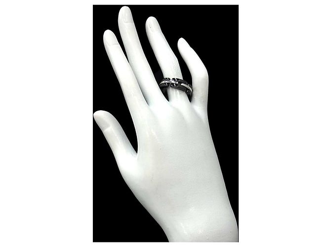 Chanel Ultra Ring aus 18K Weißgold und schwarzer Keramik - Ansicht 9