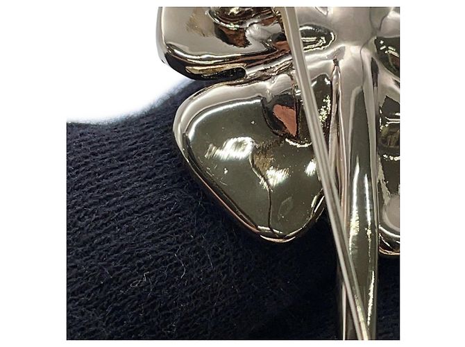 Broche de flor com strass Chanel - vista 5