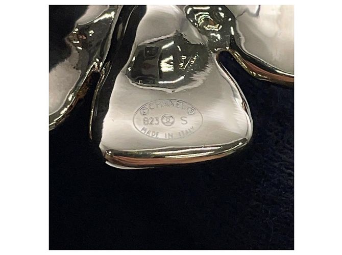 Broche de flor com strass Chanel - vista 7