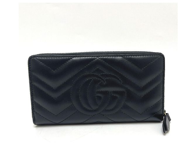 GUCCI 443123 GG Marmont Round Long Wallet - vista 2