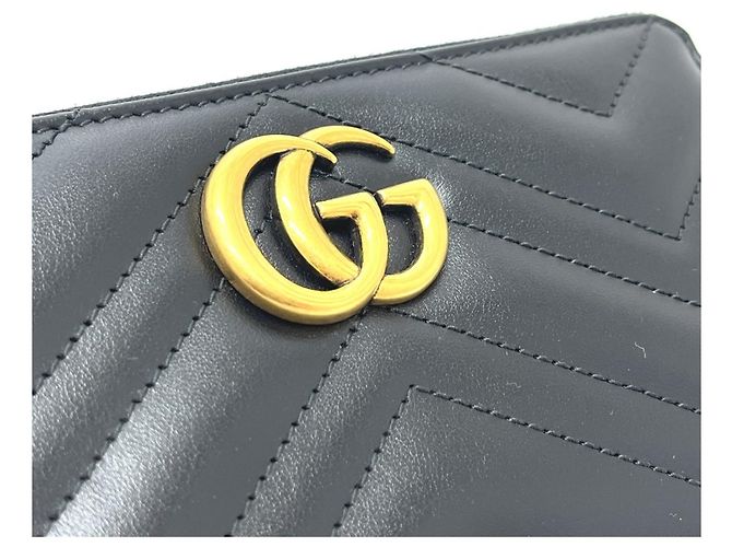 GUCCI 443123 GG Marmont Round Long Wallet - vista 6