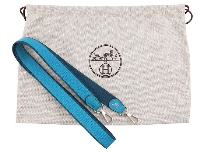 Hermès Hermes Evelyne TPM Schultertasche in Cobalt - Ansicht 12