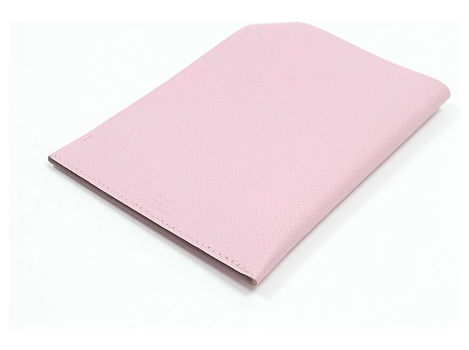 Hermès Funda de pasaporte Hermes en Rose Confetti - vista 2