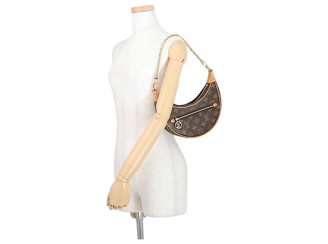 Borsa a tracolla Louis Vuitton Monogram Loop - vista 4
