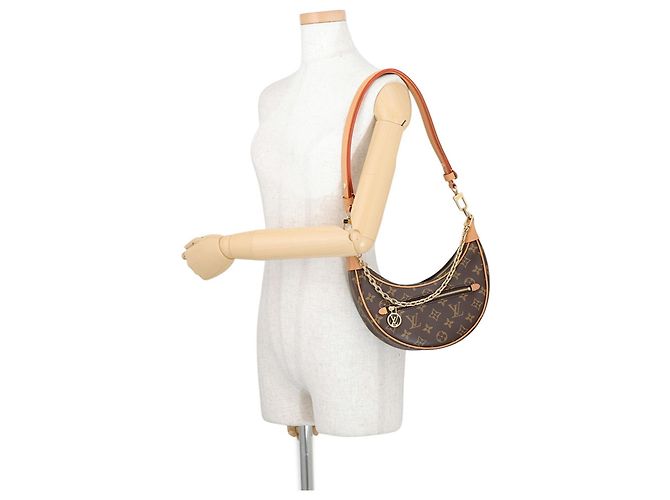 Borsa a tracolla Louis Vuitton Monogram Loop - vista 5