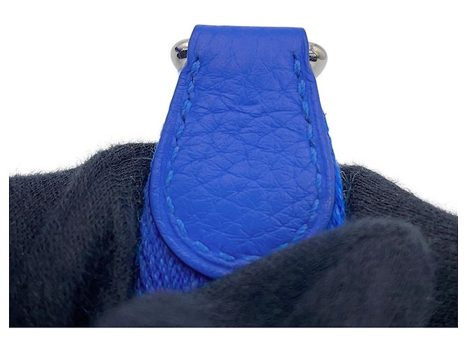 Hermès Hermes Evelyne TPM Schultertasche in Amazon Blue Zellige - Ansicht 9