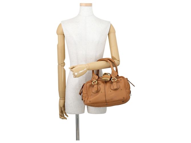 Sac à main Chloé Paddington Mini en cuir de veau - vue 4