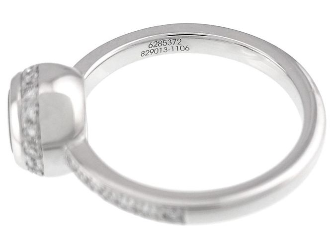 Chopard Happy Diamond Ring in 18K White Gold - view 5