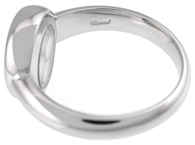 Chopard Happy Diamond Ring in 18K White Gold - view 3