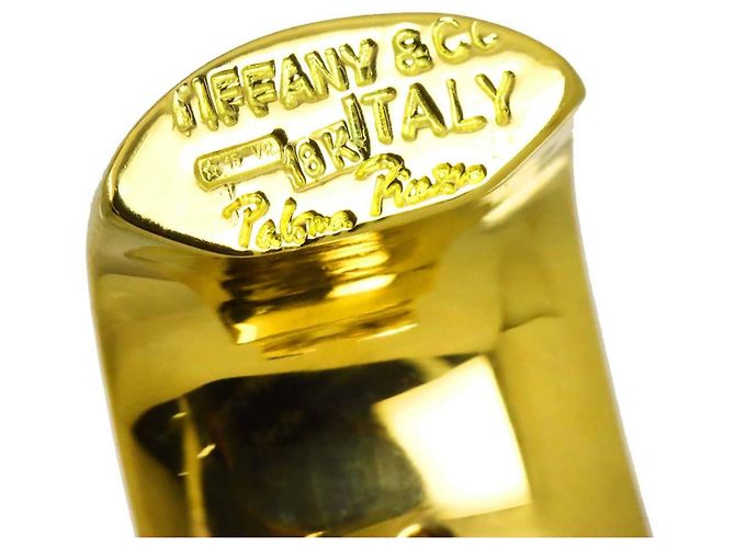 Autre Marque Tiffany & Co. Clip-On Ohrringe aus 18K Gelbgold - Ansicht 5