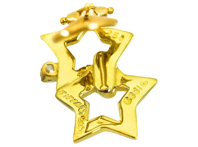 Autre Marque Boucles d'oreilles clips Tiffany & Co. Double Star Diamond - vue 5