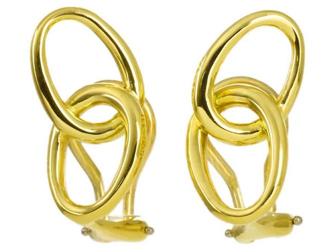 Autre Marque Tiffany & Co. Double Loop Clip-Ohrringe - Ansicht 3