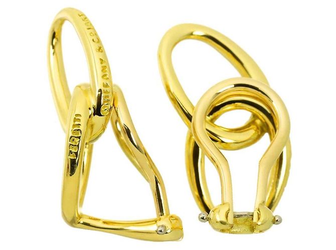 Autre Marque Tiffany & Co. Double Loop Clip-Ohrringe - Ansicht 4