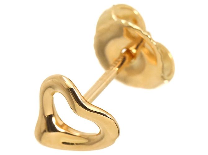 Autre Marque Tiffany & Co. Herz-Stecker Ohrringe aus 18K Roségold - Ansicht 4