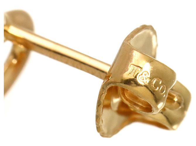 Autre Marque Tiffany & Co. Herz-Stecker Ohrringe aus 18K Roségold - Ansicht 7