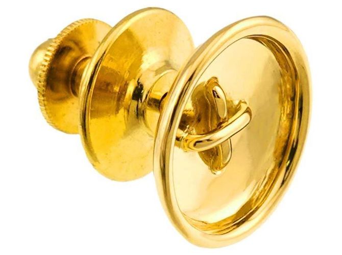 Autre Marque Broche de botón Tiffany & Co. en oro amarillo de 18K - vista 4