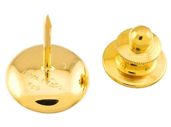 Autre Marque Broche de botón Tiffany & Co. en oro amarillo de 18K - vista 6