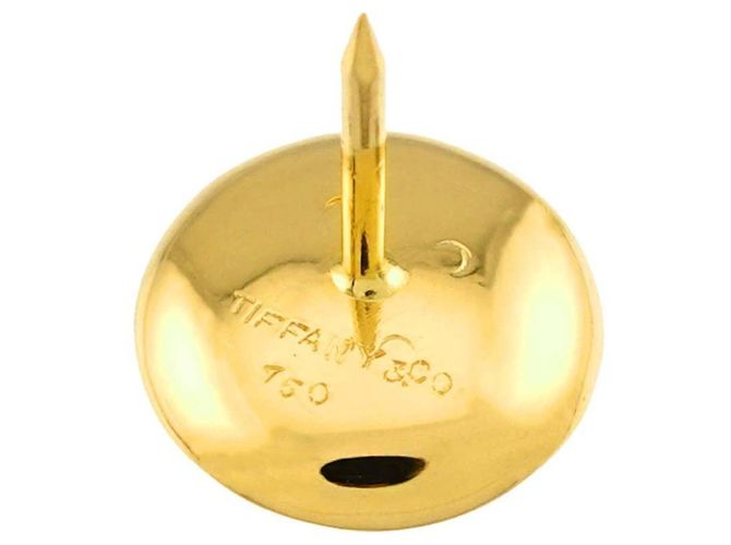 Autre Marque Broche de botón Tiffany & Co. en oro amarillo de 18K - vista 7
