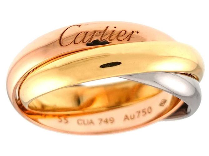 Anillo Cartier Trinity MM #55 - vista 2