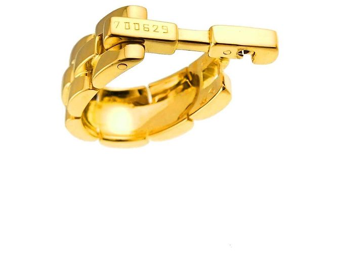 Abotoaduras Cartier Panthère em ouro amarelo 18K - vista 5