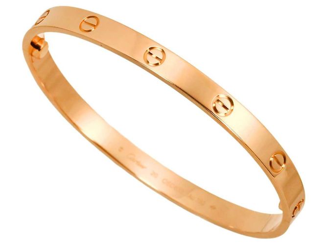 Bracciale Cartier Love in oro rosa 18K - vista 7