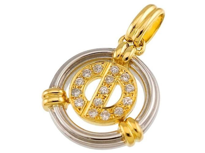 Pendente Christian Dior in oro 18K e diamanti - vista 2