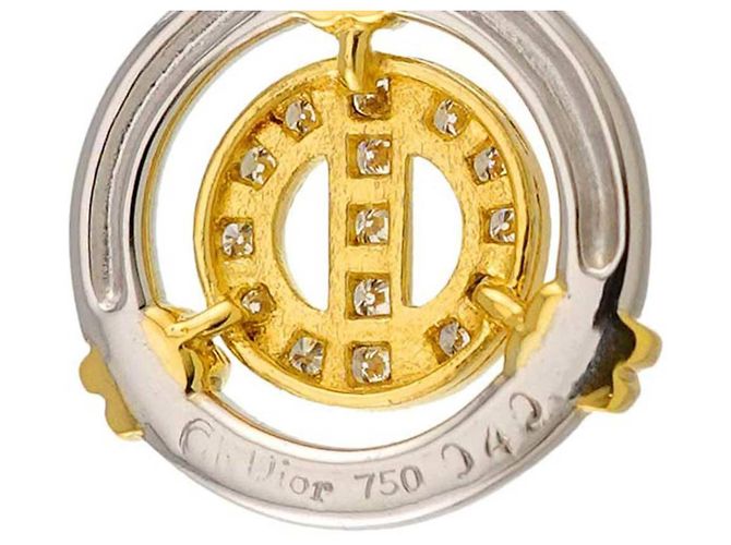 Pendente Christian Dior in oro 18K e diamanti - vista 5