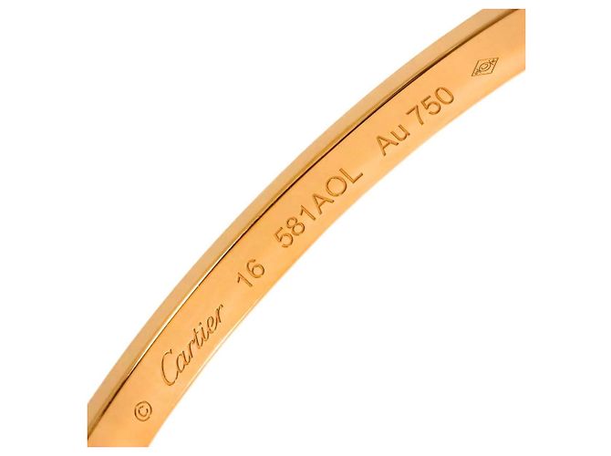 Bracciale Cartier Love in oro rosa 18K - vista 4