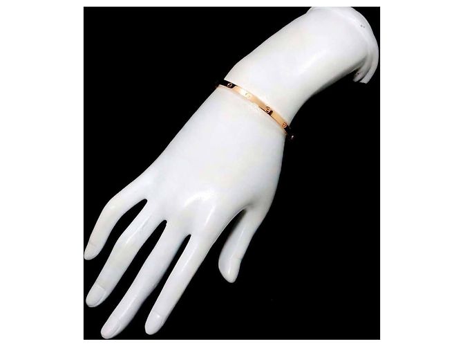 Bracciale Cartier Love in oro rosa 18K - vista 7