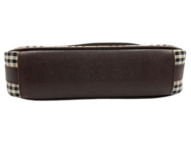 Bolsa de Ombro Burberry Nova Check Brown - vista 5