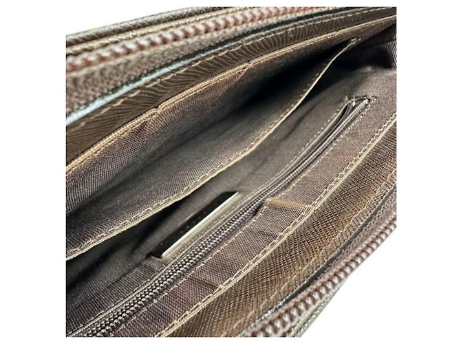 Bolsa de Ombro Burberry Nova Check Brown - vista 8