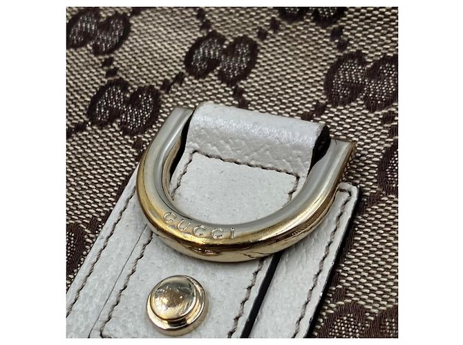 Sac à épaule Gucci GG Canvas Abbey - vue 11