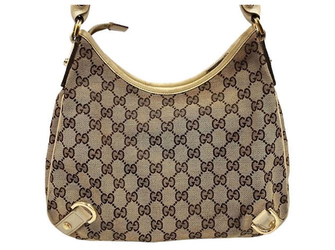 Sac à épaule Gucci GG Canvas Abbey - vue 2