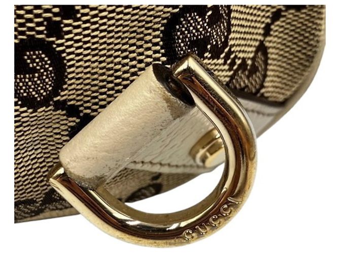 Sac à épaule Gucci GG Canvas Abbey - vue 4
