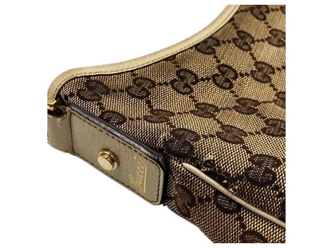Sac à épaule Gucci GG Canvas Abbey - vue 8