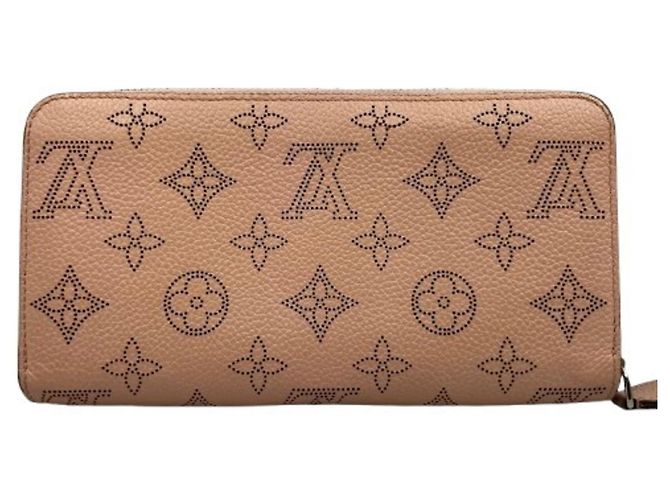 Louis Vuitton Zippy Wallet aus rosa Mahina-Leder - Ansicht 2