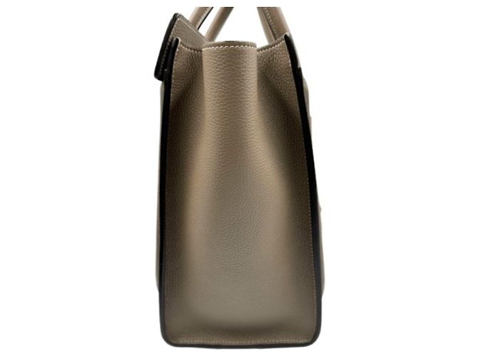 Céline Sac à main CELINE Micro Luggage Suri en Beige - vue 4