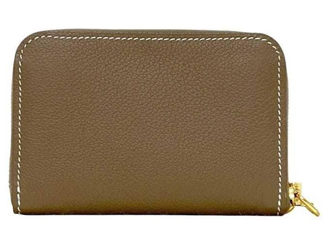 Hermès Portamonete Hermes - Zip Ango Chaine d'Ancre - vista 3