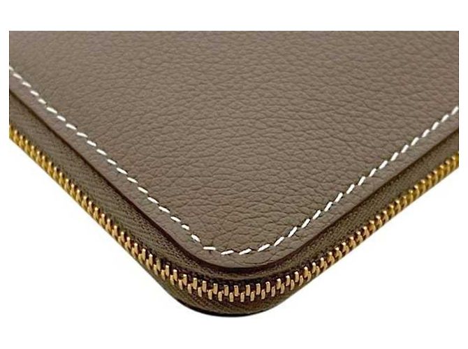 Hermès Portamonete Hermes - Zip Ango Chaine d'Ancre - vista 7