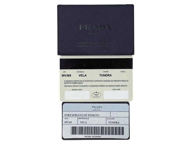 Bolsa Prada Vera MV369 em Khaki Green - vista 10