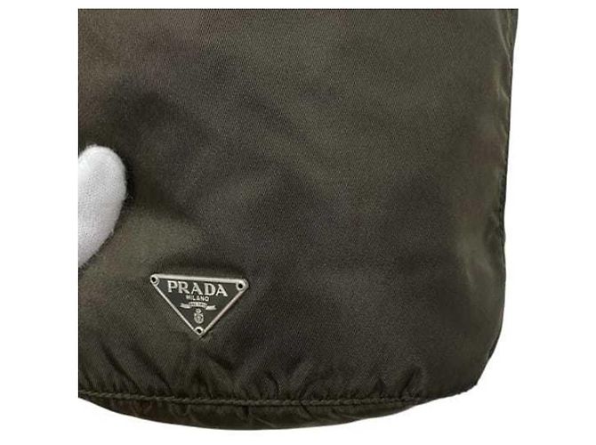 Bolsa Prada Vera MV369 em Khaki Green - vista 5