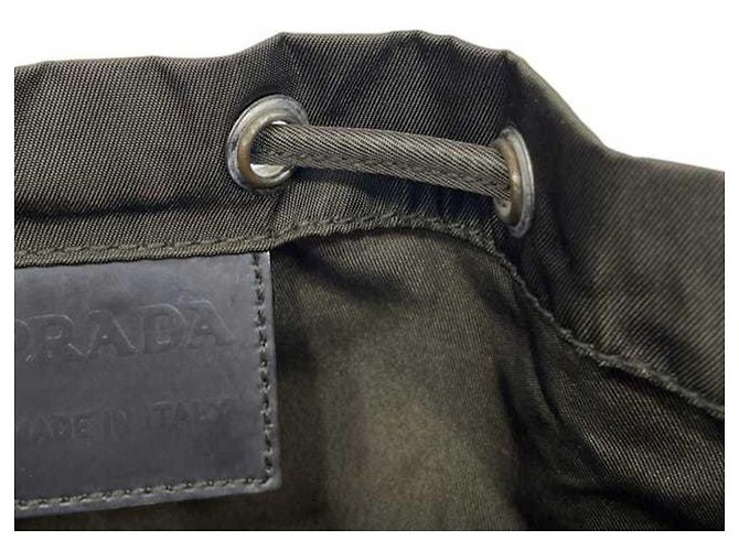 Bolsa Prada Vera MV369 em Khaki Green - vista 9