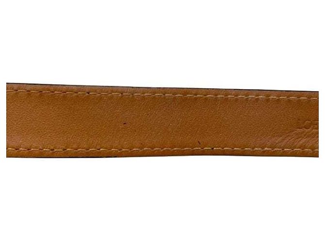 Bracciale Loewe in pelle nero e argento - vista 10